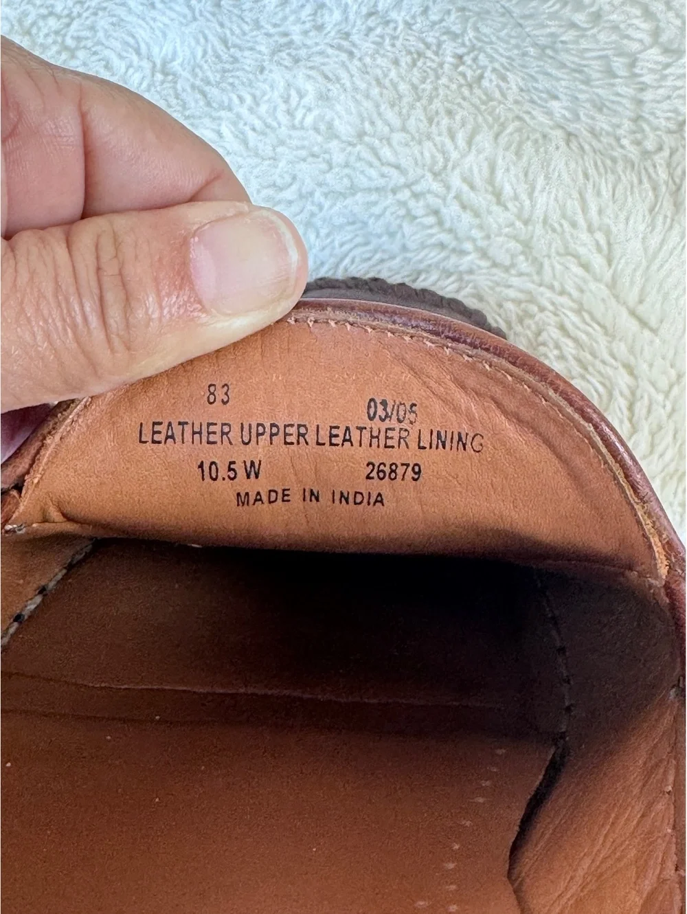 Bostonian men’s leather